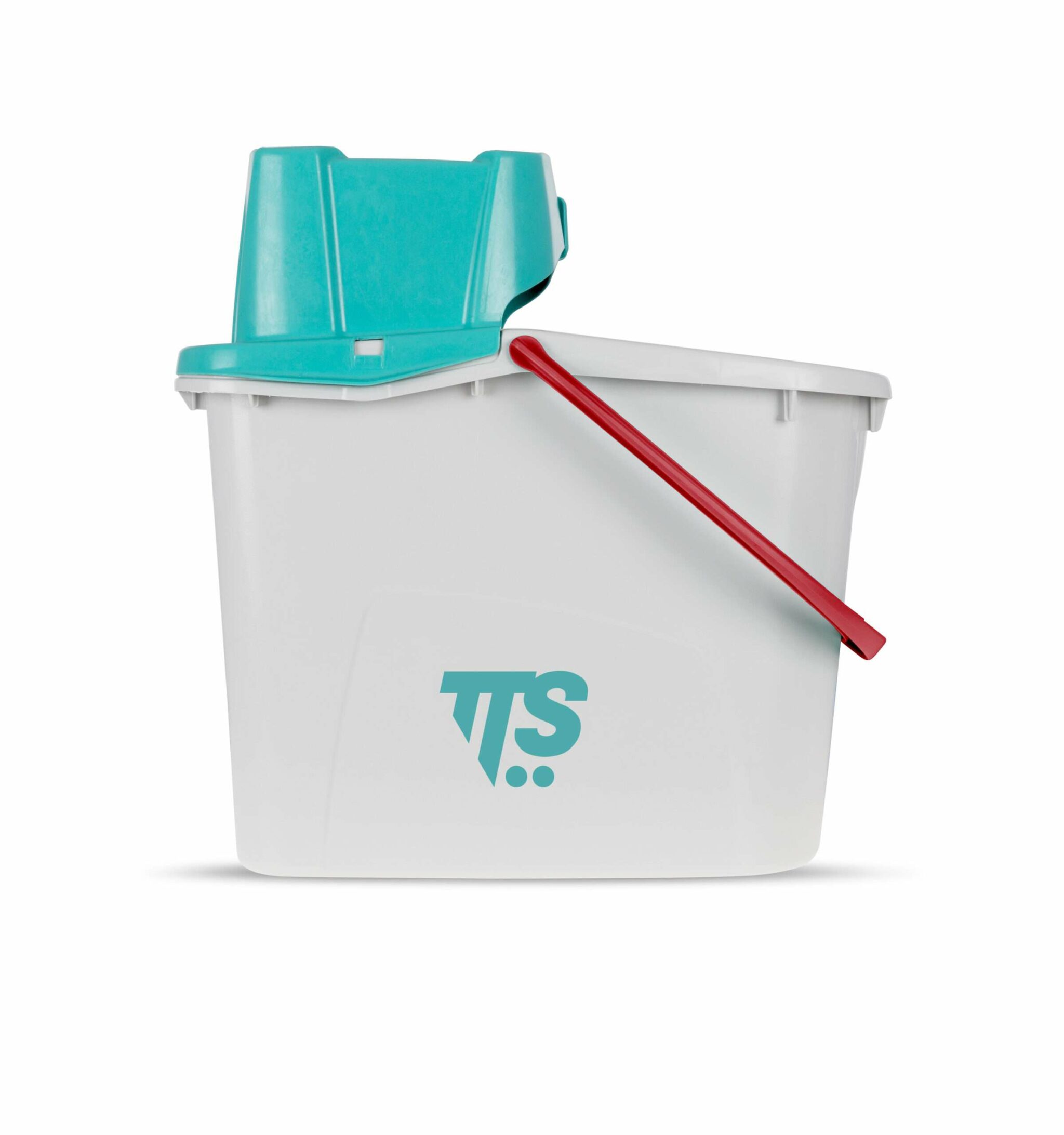 <span style="color: #ff0000;">NO Mop Handle.</span> Compatible with 690V001044 or 690G001041. Mop and Bucket Red Kit: Uni Junior frame with ring nut, 35 cm Soft Band flat mop, 14 L single mop bucket with wringer. The kit is designed for semi-professional, high-performance cleaning of horizontal and vertical surfaces in residential and commercial settings. Mop Bucket with Wringer, Uni Junior Frame, & Flat Mop