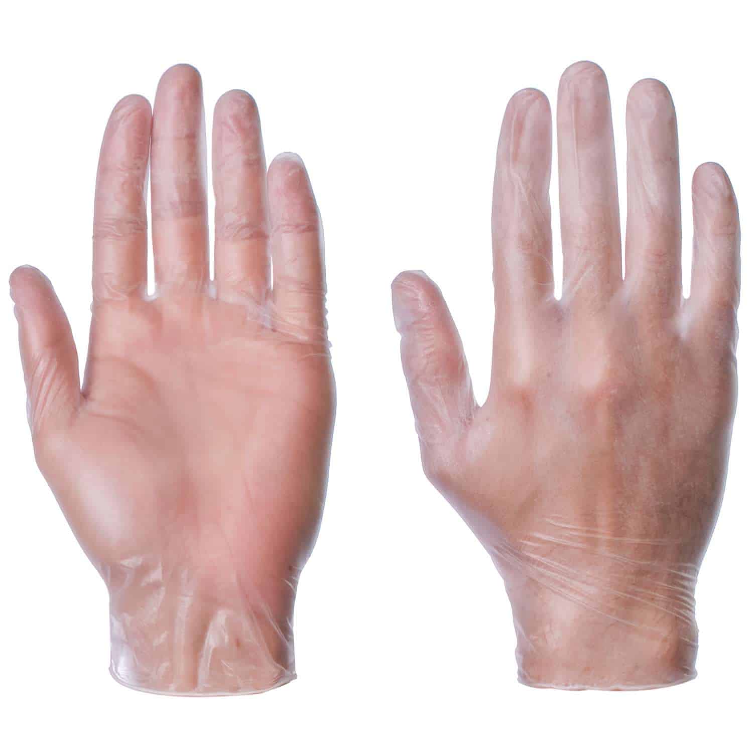 Delight Clear Powder Free Vinyl Gloves: Experience unmatched tactile sensitivity with our ultra-soft, thin design. Glueless, thiuram-free, and featuring a beaded cuff for a secure fit. Ambidextrous with straight fingers. AQL 1.5 certified for top-notch protection. Clear Powder Free Vinyl Gloves