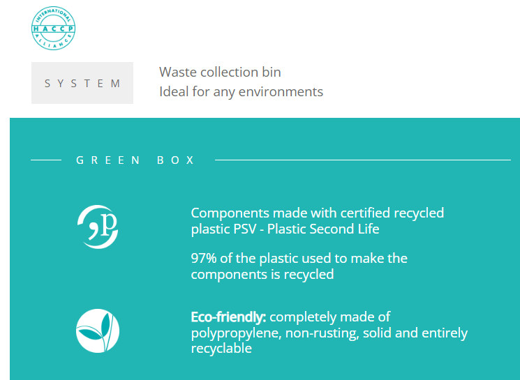 30L Kitchen Bin Blue with odor-eliminating cartridge & bag tightener. This plastic pedal bin is made with rounded corners which prevents damage. The Designed pedal bin disposes & encourage waste separation- 360 x 470 x 510 mm. Insert a garbage bag (70x40 cm for 30L version) TTS® Derby 30L Kitchen Bin Blue Eco-Friendly