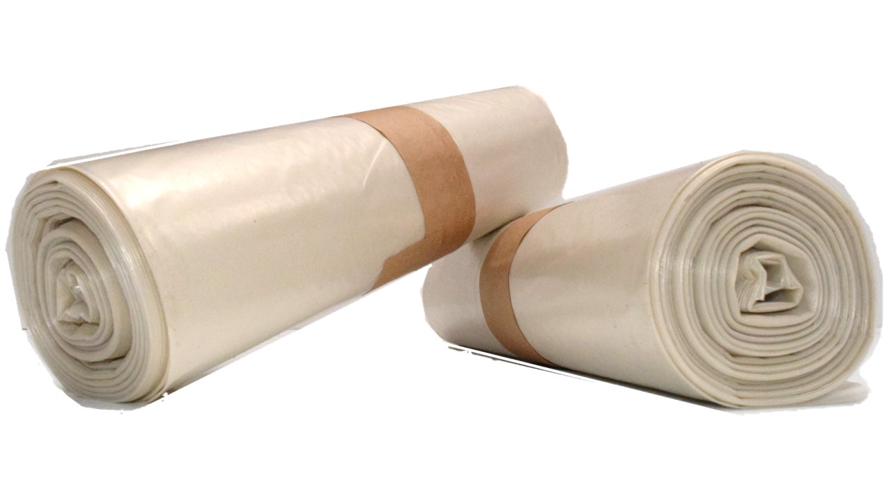 Clear Refuse Sack: 26 x 44 x 160mm, Gauge Co Extruded material, 1 Roll =200 sacks Refuse Sack Clear
