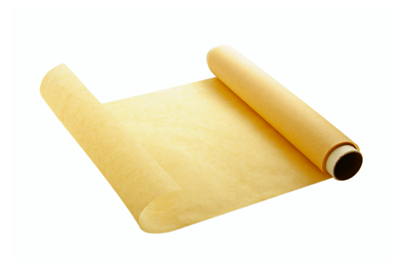 • Baking parchment on a roll • Quality baking parchment suitable for kitchen use and specially treated for oven use • Dimensions: Width 457mm x Length 75000mm (18" x 75m) • High stability and high heat resistance Baking Parchment Roll (457mm x 75m)