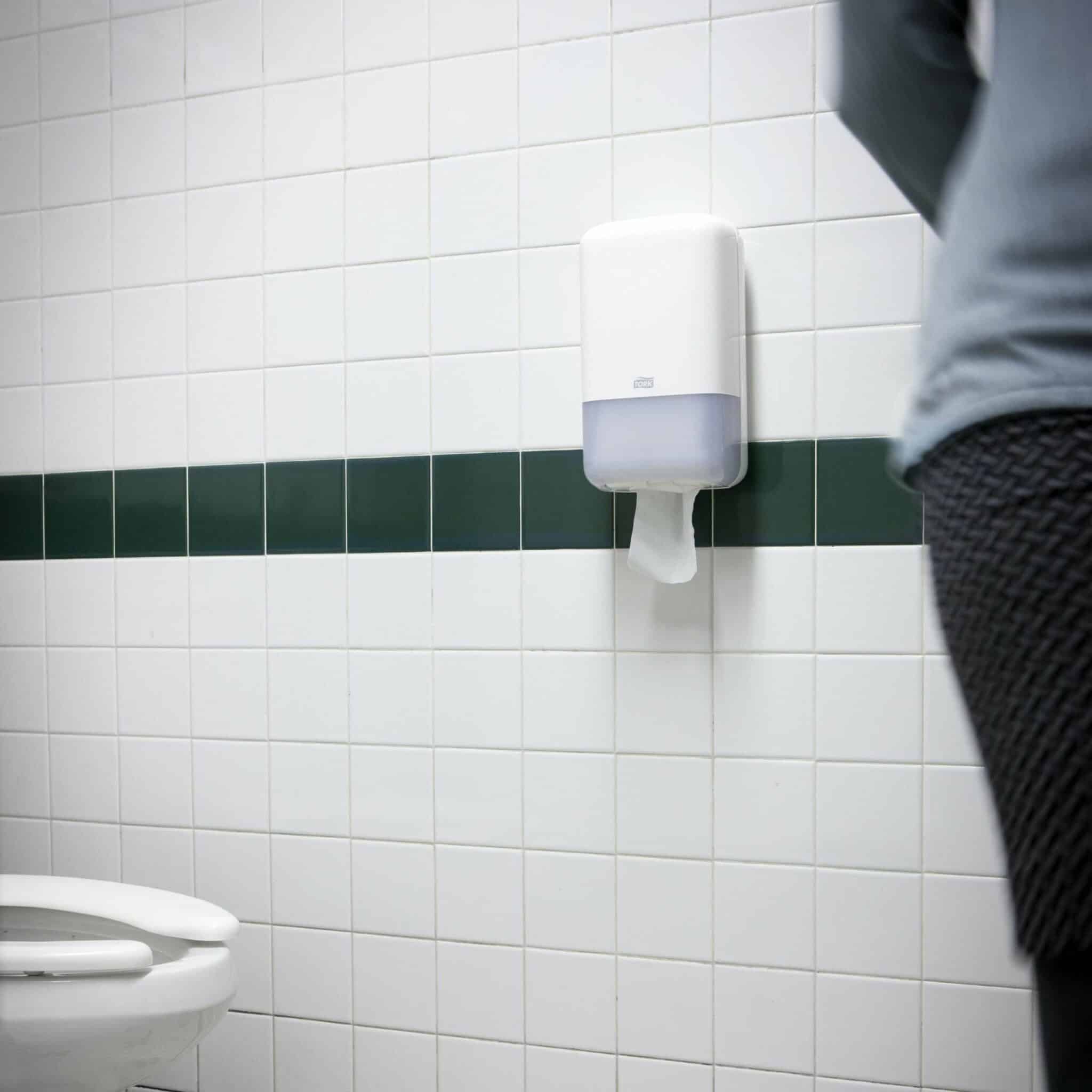 Design: Elevation. W 12.8cm. H 27.1cm. D 15.9cm. Material: Plastic. Color: White. Suitable for T3 refills from Tork. Tork Folded Toilet Paper White T3