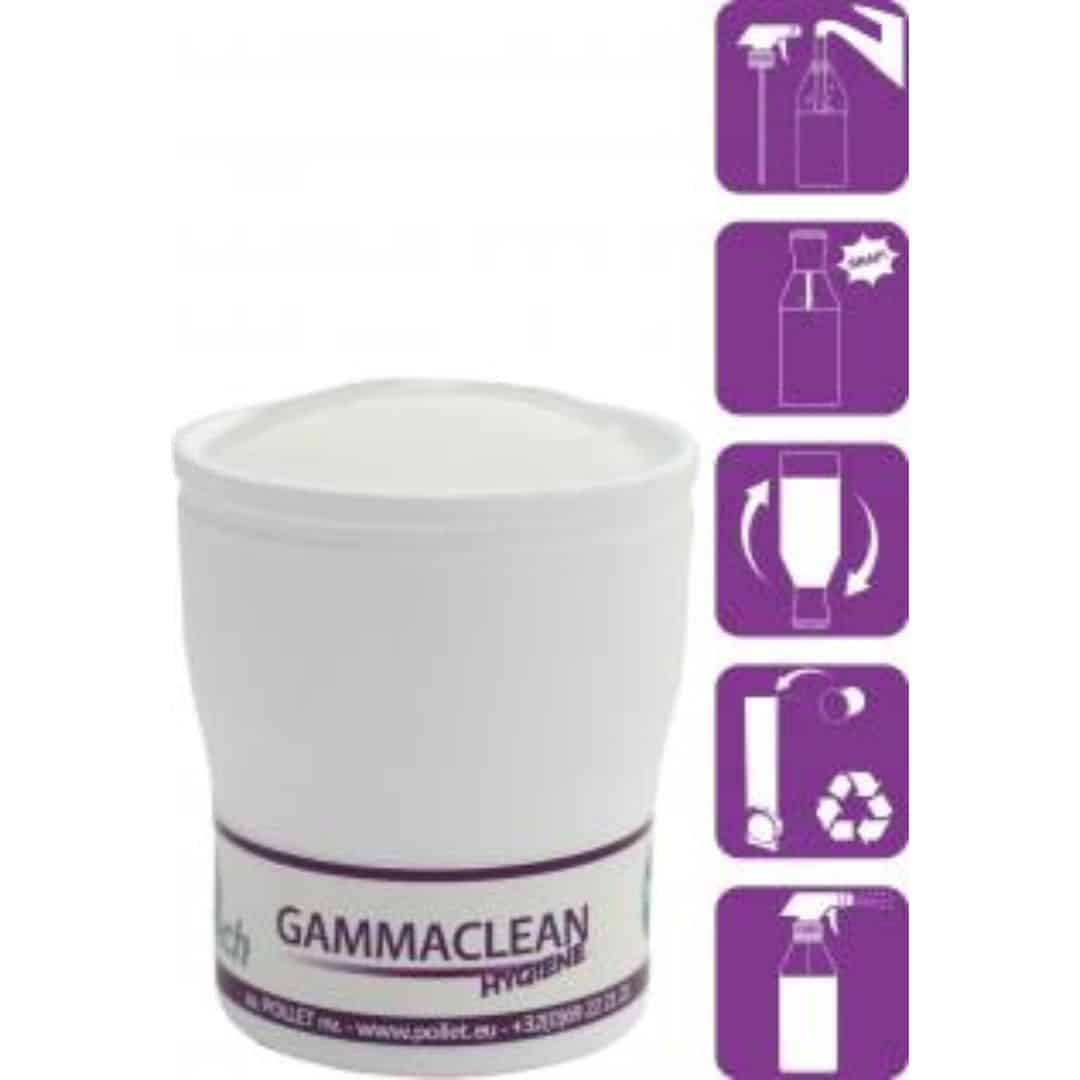 Ensure the highest level of cleanliness and safety in your food industry establishment with PolTech Gammaclean Caps. Our versatile and non-toxic disinfecting grease remover is approved for food contact, making it the ideal solution for all your cleaning needs. Say goodbye to harmful bacteria, fungi, and viruses with this powerful and hypoallergenic formula. Shop now at Western Hygiene. PolTech Gammaclean Caps 4×4 Caps- Powerful Disinfecting Grease Remover