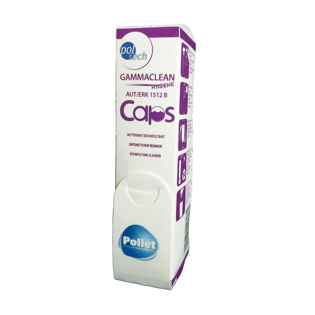 Ensure the highest level of cleanliness and safety in your food industry establishment with PolTech Gammaclean Caps. Our versatile and non-toxic disinfecting grease remover is approved for food contact, making it the ideal solution for all your cleaning needs. Say goodbye to harmful bacteria, fungi, and viruses with this powerful and hypoallergenic formula. Shop now at Western Hygiene. PolTech Gammaclean Caps 4×4 Caps- Powerful Disinfecting Grease Remover