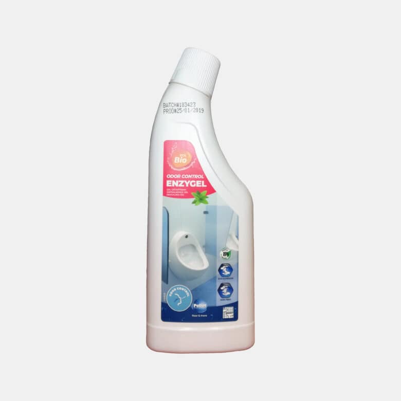 <span dir="ltr" role="presentation">Biotechnological</span> Urinal Descaler Gel <span dir="ltr" role="presentation">for urinals and WC facilities. Destroys unpleasant odours, deodorizes, cleans and maintains drains.</span><span dir="ltr" role="presentation"> Biodegradable product (CE 648/2004)</span> Pollet PolBio Enzygel Urinal Descaler Gel for WC Facilities- 750ml (6 Pack)