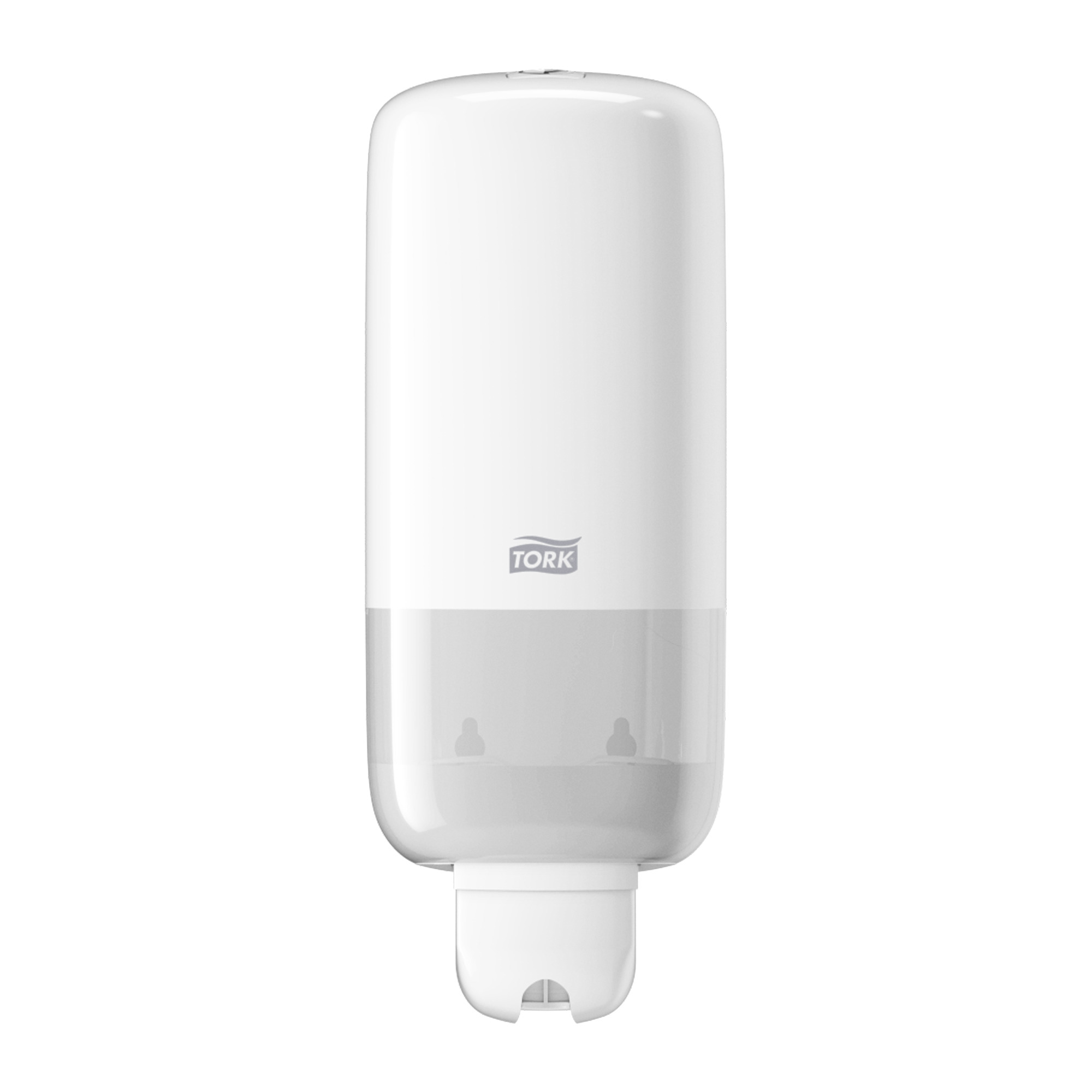 Tork Liquid And Spray Soap Dispenser with proven functional- design, promoting good hand hygiene for all washroom visitors <ul> <li>Easy to use for all visitors and cleaning staff, proven by 3rd party certification</li> <li>Versatile dispenser can be used for a large range of S1 liquid and spray refills</li> </ul> Liquid and Spray Soap/Sanitiser Dispenser