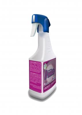 Powerful pre-treatment stain remover for textiles. Effectively lifts organic and inorganic stains while enhancing detergent performance. Citrus scent. 750ml spray. <p style="margin-top:1;"><strong style="color:#9d2235;">Note: This product may be subject to a 2-week lead time.</strong></p> ThomilMatic D-Matic